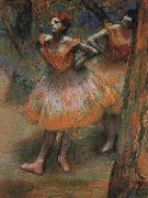 Edgar Degas Two Dancers_j oil on canvas